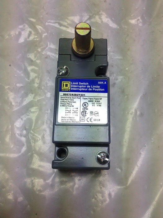 Square D 9007C62BY231 Limit Switch