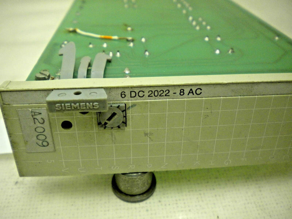 Siemens Drive Board 6DC-2022-8AC