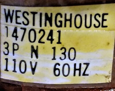 Westinghouse 1470241 110V Coil