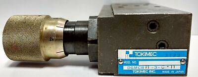 Vickers Tokimec DGMCR11-3-C-11 / 670796 Hydraulic Control Valve