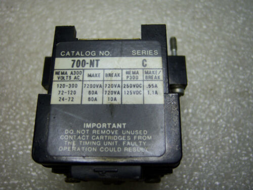 Allen-Bradley 700-NT Pneumatic Timing Unit