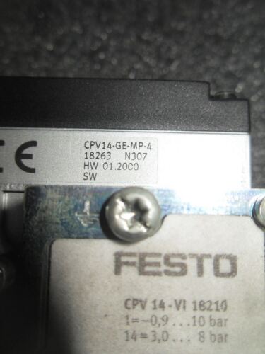 Festo 10P-14-4C-MP-R-A-4C+USZ Manifold Valve