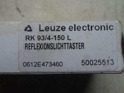 Leuze Electronic Rk 93/4-150 L Energetic Light Scanner