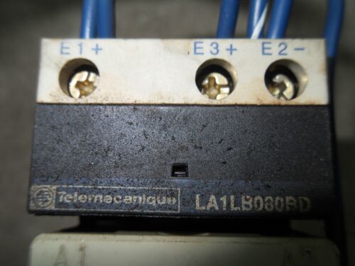 1 TELEMECANIQUE LD1-LB030 MOTOR STARTER W/ LB1-LB03P06