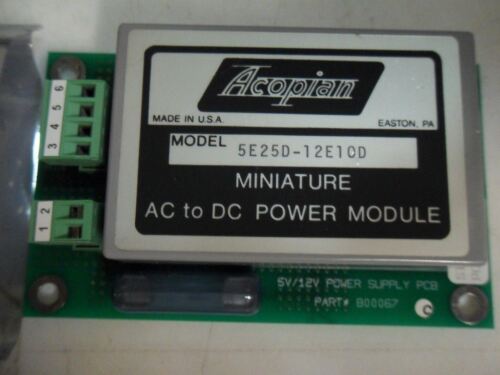 1 ACOPIAN 5E25D-12E10D POWER MODULE
