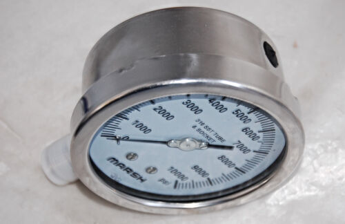 Marsh Bellofram H20990PE Hydraulic Gauge