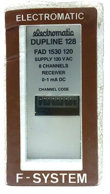 Carlo Gavazzi FAD-1530-120 120 V AC 8 Channel 0-1 mA DC Receiver