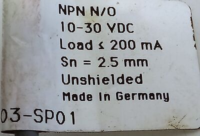 Balluff BES-516-384-E4-C-03-SP01 Inductive Proximity Sensor