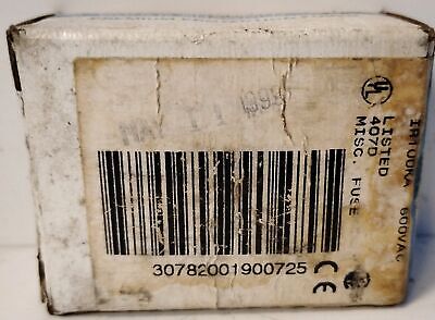Ferraz Shawmut ATM3 600 VAC / 500 VDC 3 A Amp-Trap Fast-Acting Fuse - Lot of 10