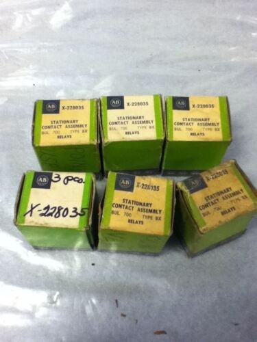 LARGE LOT OF Allen-Bradley X-228035 STATIONARY CONTACTS