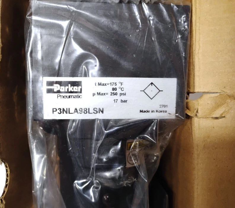 Parker P3NLA98LSN 1 in NPT 250 PSI Air Line Lubricator