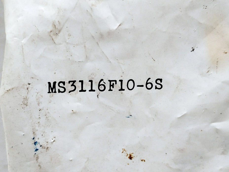 Amphenol MS3116F10-6S 6-pin Straight Circular Connector