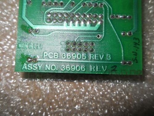 1 ZYMARK 36906 REV 2 MODULE BOARD