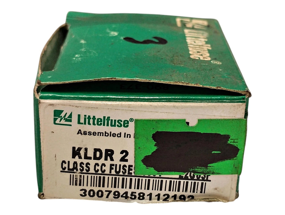 Littelfuse KLDR2 600VAC/300VDC 2 A Current-Limiting Time-Delay Fuse