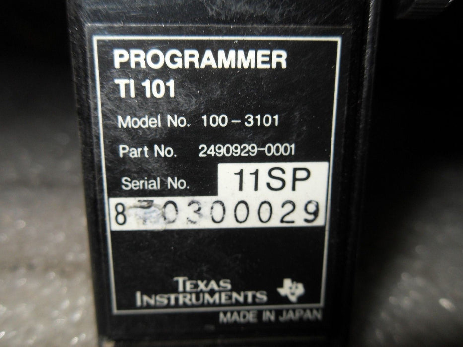 Texas Instruments 100-3101 TI 101 Programmer