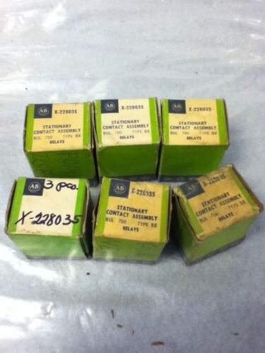 LARGE LOT OF Allen-Bradley X-228035 STATIONARY CONTACTS