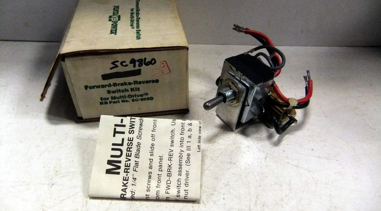 KB Electronics Forward Brake Reverse Switch SC9860