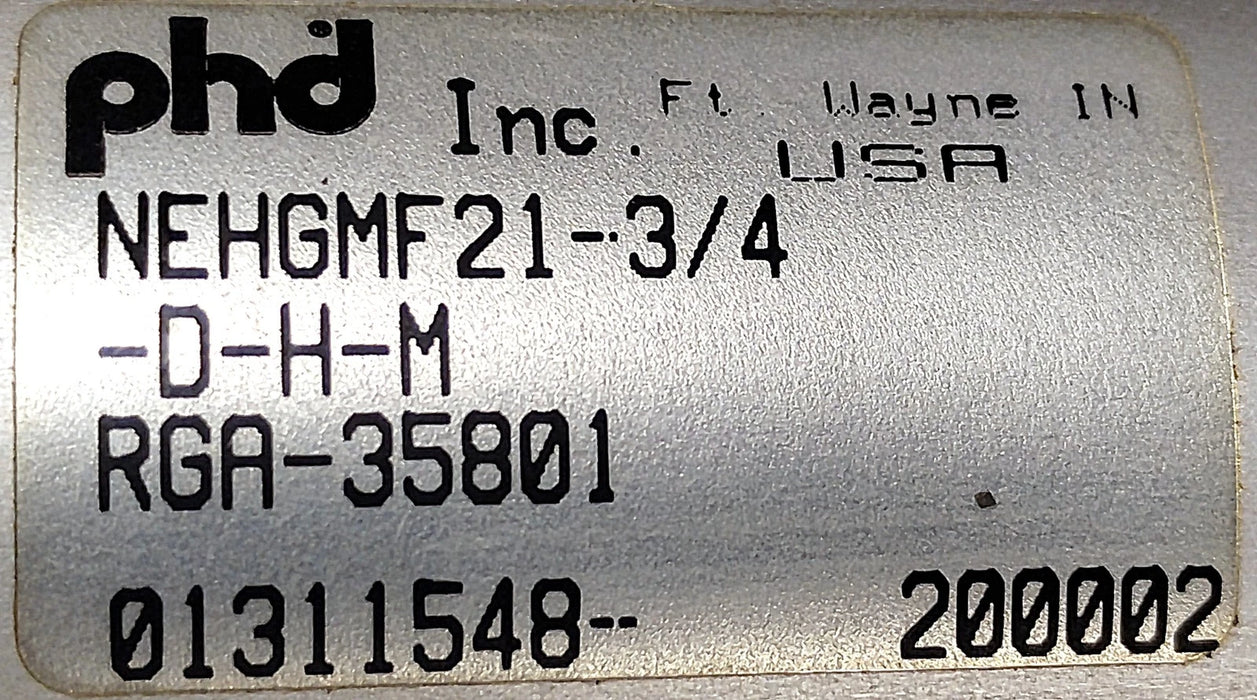 PHD NEHGMF21-3/4-4-D-H-M Hydraulic Cylinder