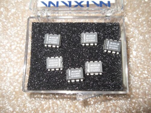 6 Maxim MAX3087CPA Transceivers