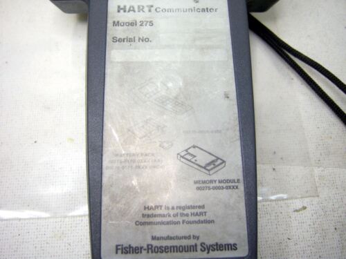 Fisher Rosemount Hart Communicator Model 275