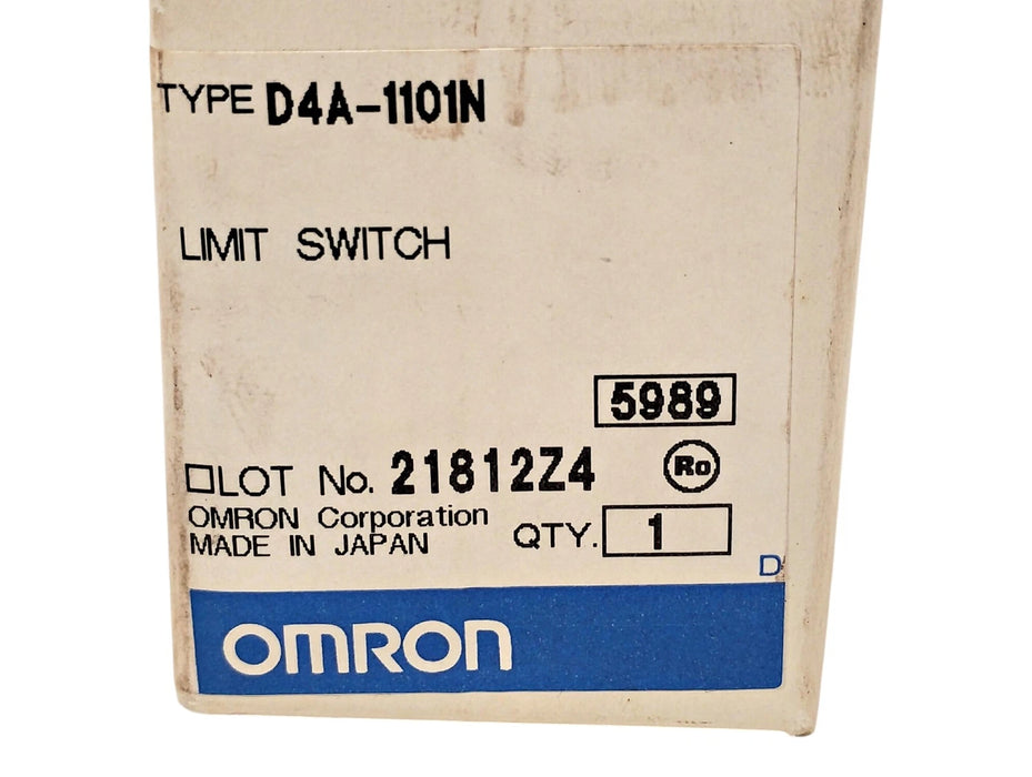 Omron D4A-1101N 600 V AC 10 A IP67 Rotary Gear Limit Switch