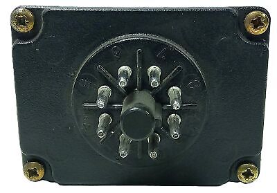 Square D 9050JCK-11V20 110/120 V AC 10 A 0.1-10 sec On-Delay Time Delay Relay