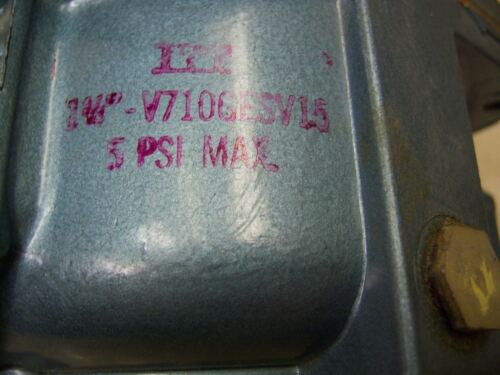 ITT Actuator 1 1/2" V710GESV15 5 Psi