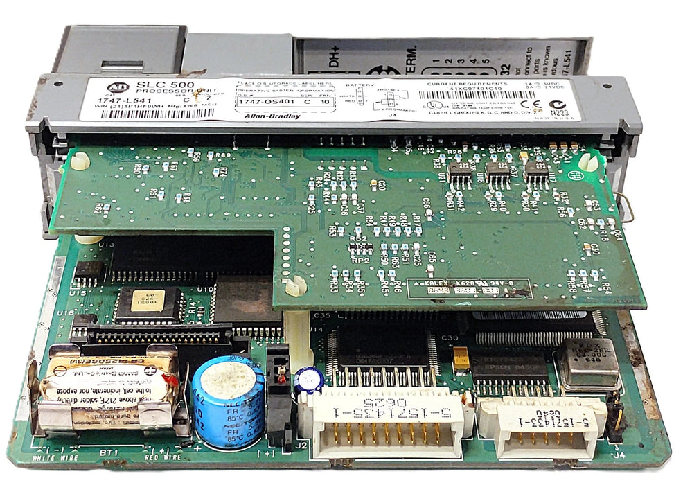 Allen-Bradley 1747-L541 Ser C Rev 7 FRN 10 5-24 V DC PLC Processor