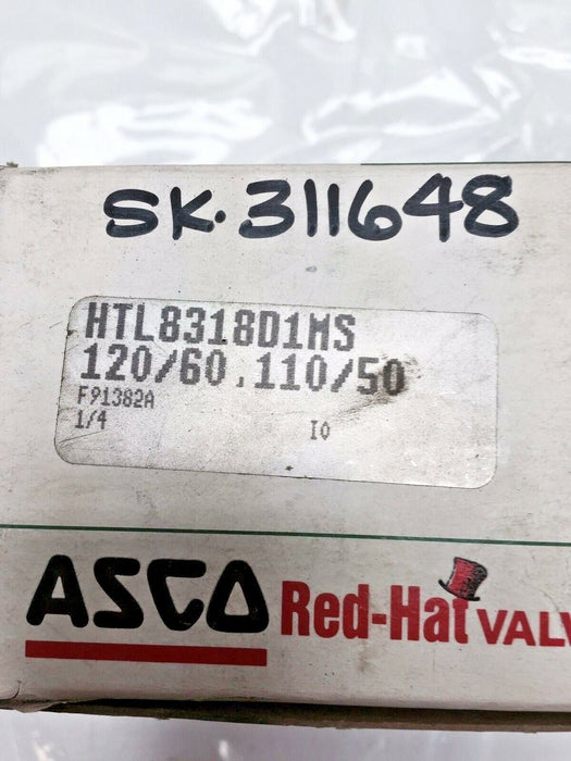 ASCO HTL8318D1MS Solenoid Valve
