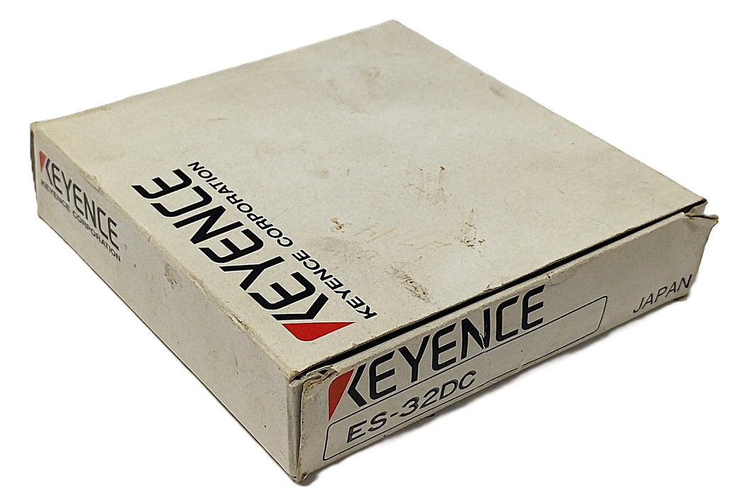 KEYENCE ES-32DC 10-28 VDC Fiber Optic Amplifier for Proximity Sensor