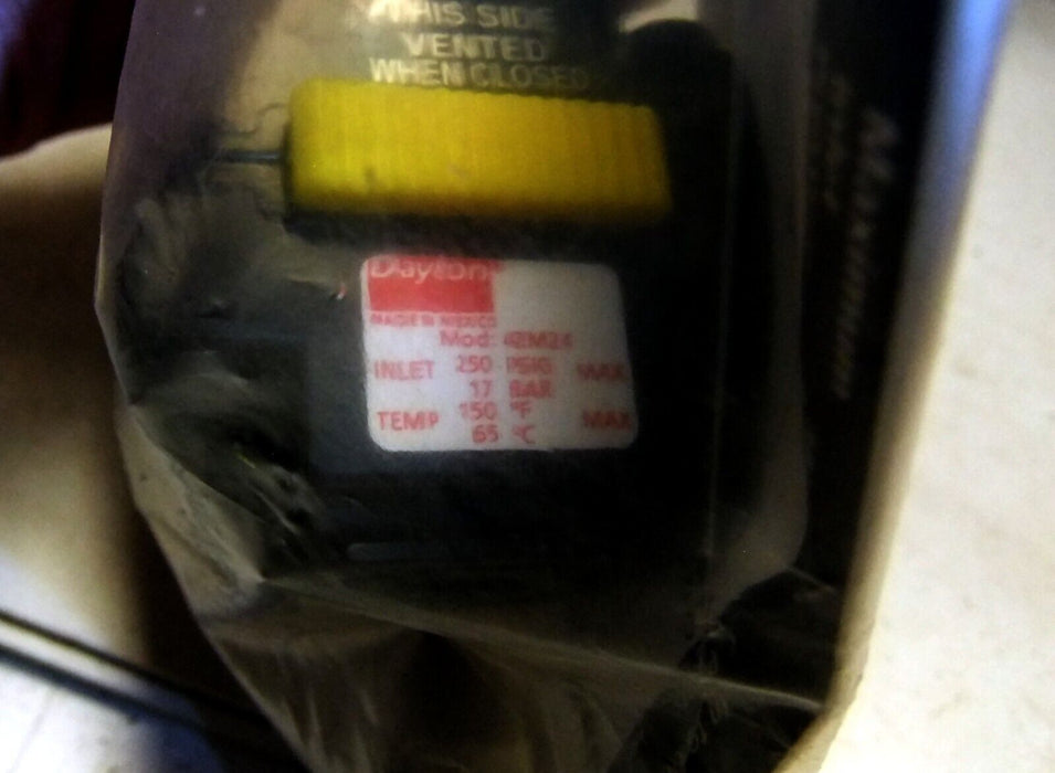 Dayton Lockout Valve 1/4 NPT 250 Psig 4ZM24