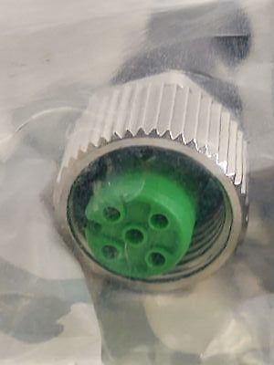 Murr Elektronik 7000-12221-2140500 5 m PLC Cable with M12 Connectors