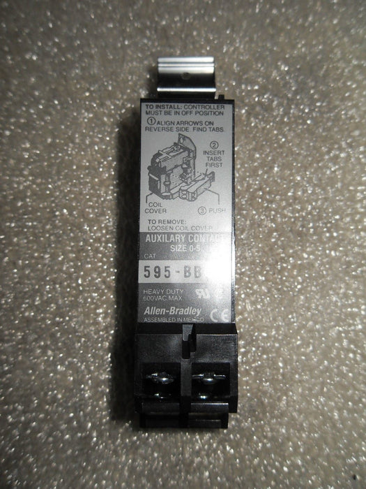 Allen-Bradley 595-BB 2NC Auxiliary Contact