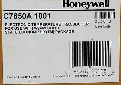 Honeywell C7650A-1001 Temperature Transducer