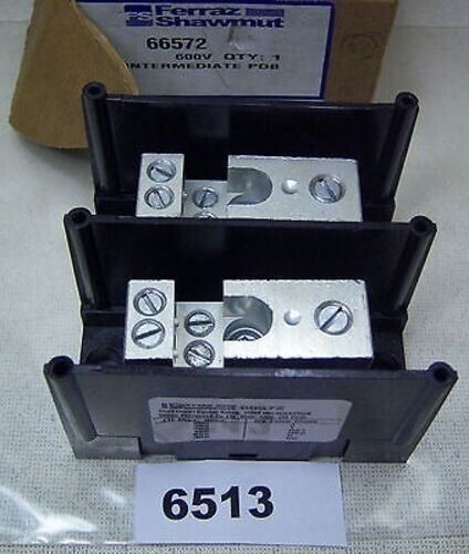 Ferraz Shawmut 66572 600V Power Distribution Block
