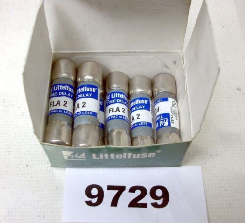 7 Littelfuse Midget Fuses FLA2