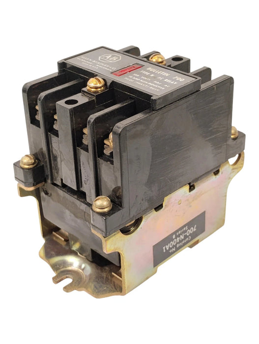 Allen-Bradley 700-N400A1 300 V AC 10 A Type N Relay w/ 110/120 V AC Coil