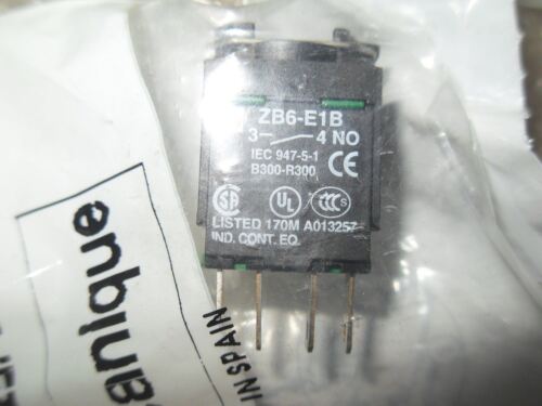 4 TELEMECANIQUE ZB6-Z1B CONTACT BLOCKS