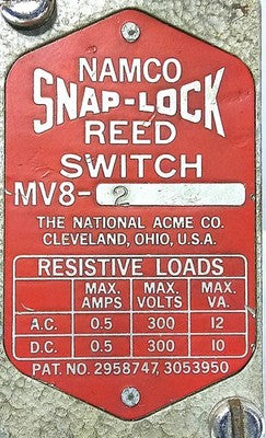 Namco MV8-2 Snap-Lock 300 V Rotary Gear Limit Switch