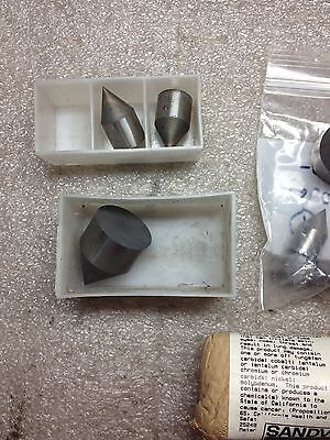 LOT OF CARBIDE TIPS VALENITE AND SANDVIK