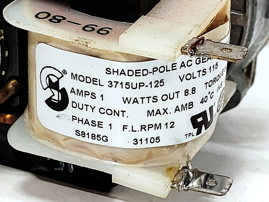 Merkle-Korff PF-3715 115 V 8.8 W 12 F.L.RPM AC Fan