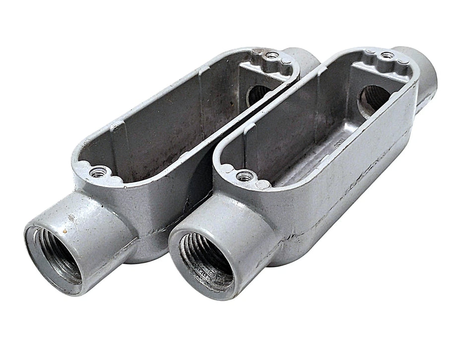 Killark OC-1 Form 85 Body Type C 1/2 in Aluminum Conduit Junction Body