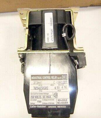 Eaton Cutler-Hammer Control Relay BFD44T 8P 4NC 4NO