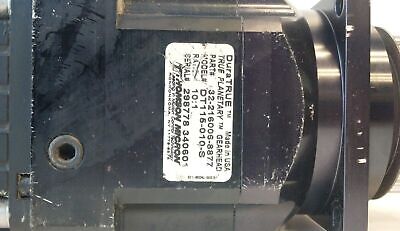Moog G414-404 Brushless Servo w/ Thomson 32-216006-8877 Gearhead & Locking Hub