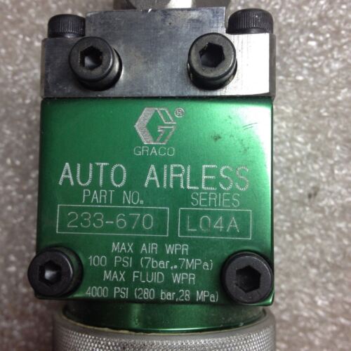 Graco Auto-Airless 233-670 Series L04A Spray Component