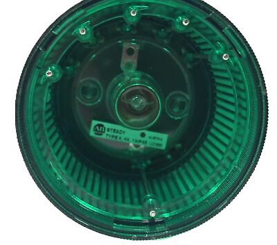Allen-Bradley 855T-B24DN3 24 V AC / DC 7 W Steady Incandescent Green Stack Light