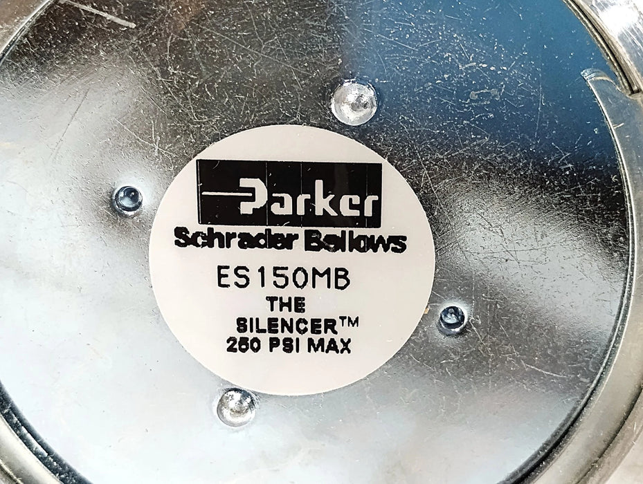 Parker ES150MB 1-1/2 in NPT 250 psi Stainless Steel Pneumatic Exhaust Silencer