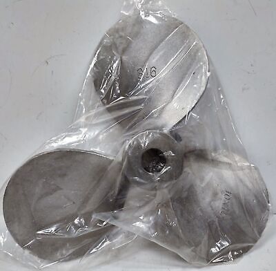 Neptune 106219 10X10 316 Stainless Steel Mixing Propeller with 3/4" Bore