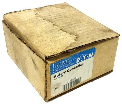Eaton ES9513RS 41100401 Durant 1:3 Ratio Rotary Contactor