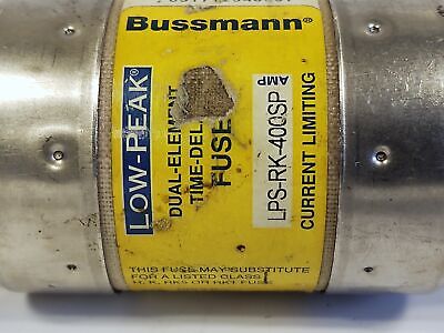 Bussmann LPS-RK-400SP LOW-PEAK 400 A 600 V Time-Delay Current-Limiting Fuse